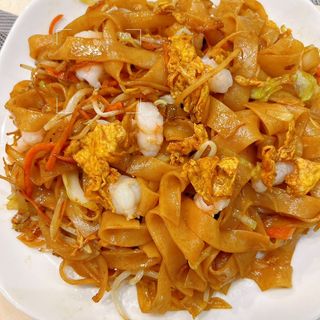 SPAGHETTI DI RISO CON GAMBERI 