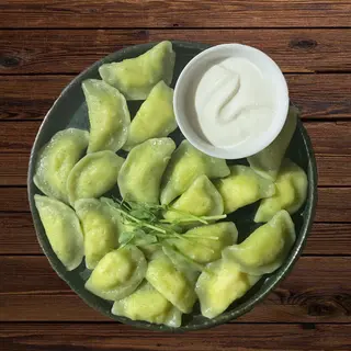 Шпинатні вареники з бринзою (250/50г)