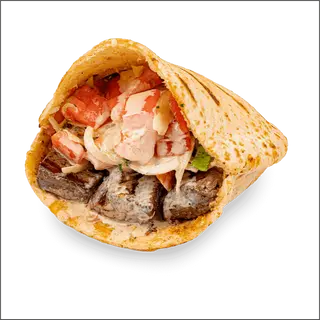 lomo ternera Kebab Menú