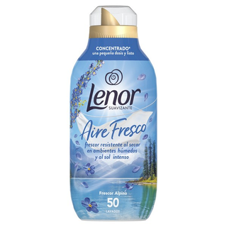Suavizante Concentrado Frescor Alpino Aire Fresco Lenor 50 Lavados.