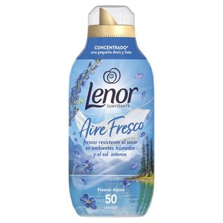Suavizante Concentrado Frescor Alpino Aire Fresco Lenor 50 Lavados.