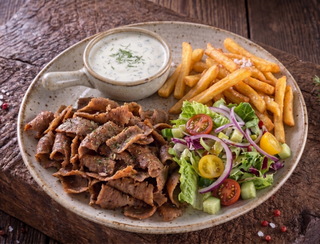 Kebab no Prato