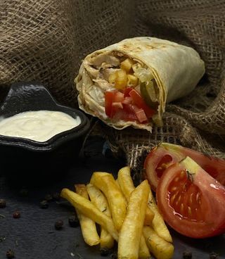 Шаурма BBQ 24 та картопля (520г)