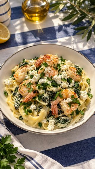 Tagiatelle Ouzo Garides