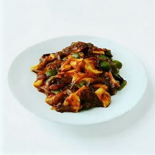 Paneer In Soya Garlic Sauce