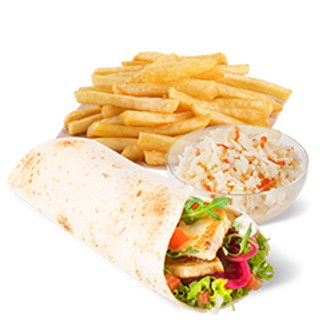 Twister Halloumi Vege Menu