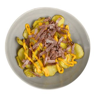 Patates Bacon Crispy & Cheddar