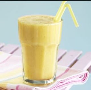 Batido Natural de Mango en leche