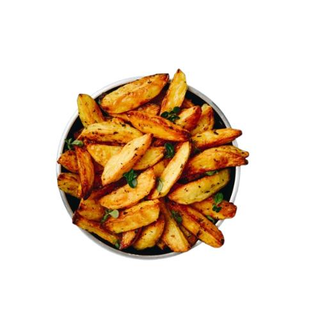Papas Deluxe (Wedges) 1/2 Ración