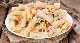 Rigatoni de jamón