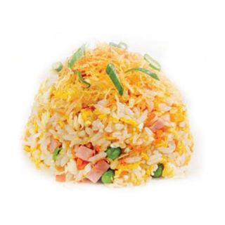 253 Riso saltato con pollo verdure