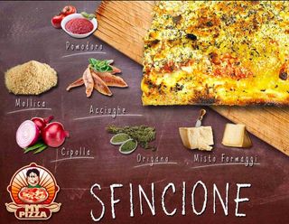 Sfincione porzione