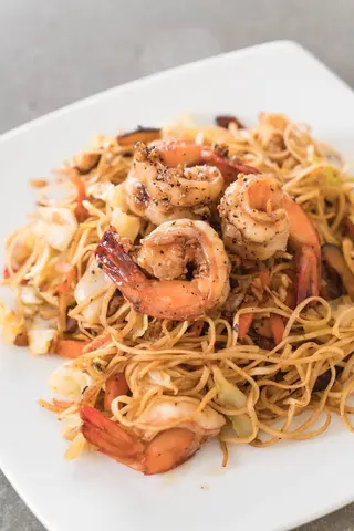 Nouille Japonaise Crevettes & Calamars