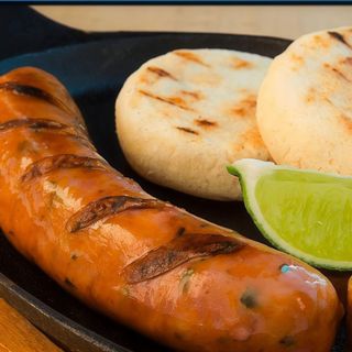 Arepa Con Chorizo