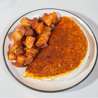 Cachapa Mixta Con Queso