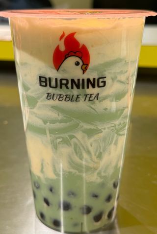 Bubble tea matcha torta 50 cl