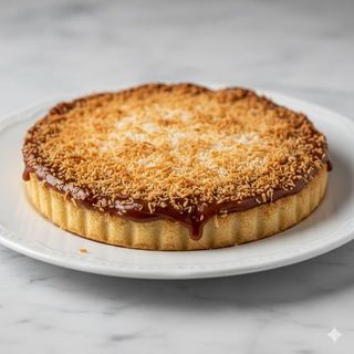 Tarta De Coco Y Dulce De Leche