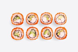 Каліфорнія Сурімі в ікрі