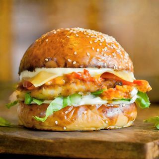 Burger Pollo Crispy: Tejana