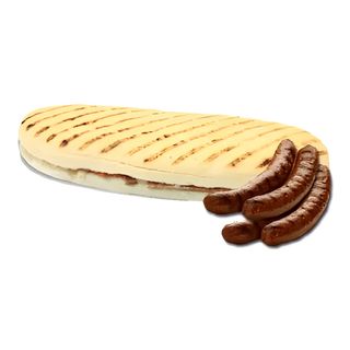 Panini Saucisse De Foie +  Fromage + Frites