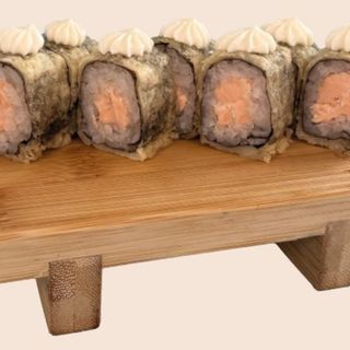 77. Hosomaki Salmon Tempura