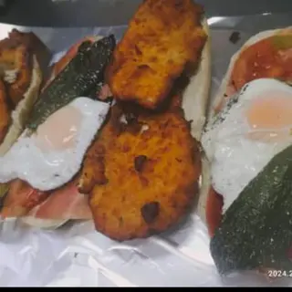Baguette serrana  Filete Empanado