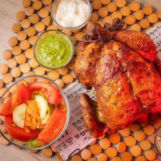 Pollo + ensalada mixta