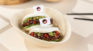 ღორის ბაო სიჩუანურად Sichuan Pork Bao