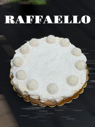 Парче торта Рафаело