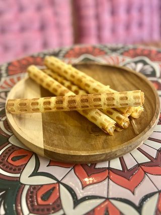 Waffle roll sa kondenziranim mlijekom