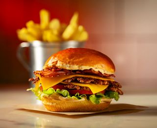 Smash Bacon Cheese Burger