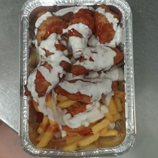 50. Ración De Alitas De Pollo Fritas (6 Uds.)