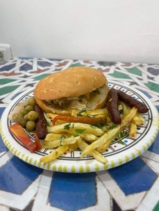 Sandwich Kaftaji Merguez