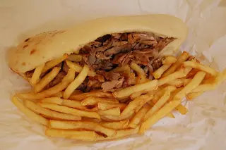 Menù panino kebab