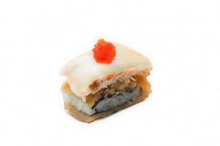 Sushi Pizza Saumon Mozzarella - 8 Pièces