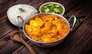 Bowl Chicken Vindaloo con arroz
