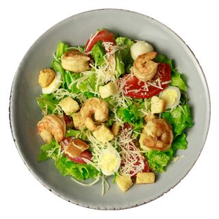 Салат Цезар з креветками (195г)