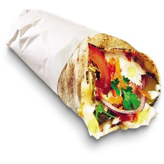 Shaorma mare mixta pui cu vita