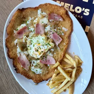 Milanesa Cheddar cheese bacon