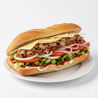 Sandwich Thon Jambon Fromage