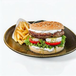 Burger Caprese