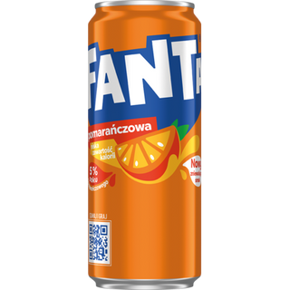 Napój Fanta Pomarańczowa 0,33 l