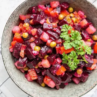 Salad vinaigrette.
