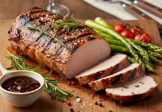 Muschiulet de porc la gratar