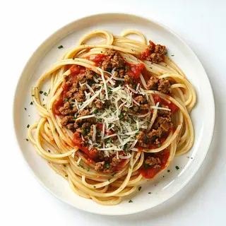 41c. Spaghetti con carne