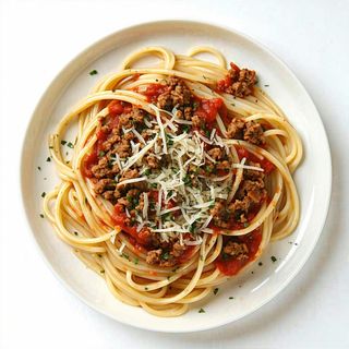 41c. Spaghetti con carne