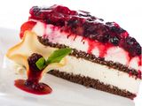 Торта Йогурт с горски плодове (200г)