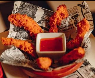 Tiras De Pollo Crujiente 