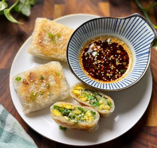 Chives Egg Dumplings