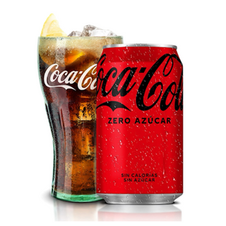 Coca-Cola Zero Azúcar lata 330ml. 